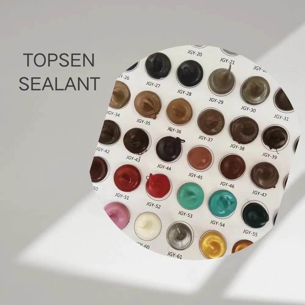 Topsen Building Glass and Bath Utensils Neutral Weatherproof Mildewproof Silicone Sealant