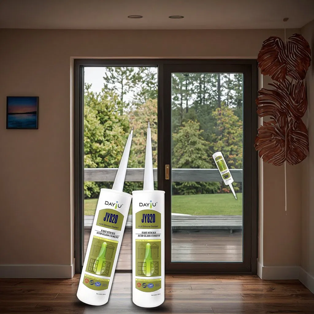 Good Viscosity Glazing Adhesive Silicone Sealant for Decorative Materials