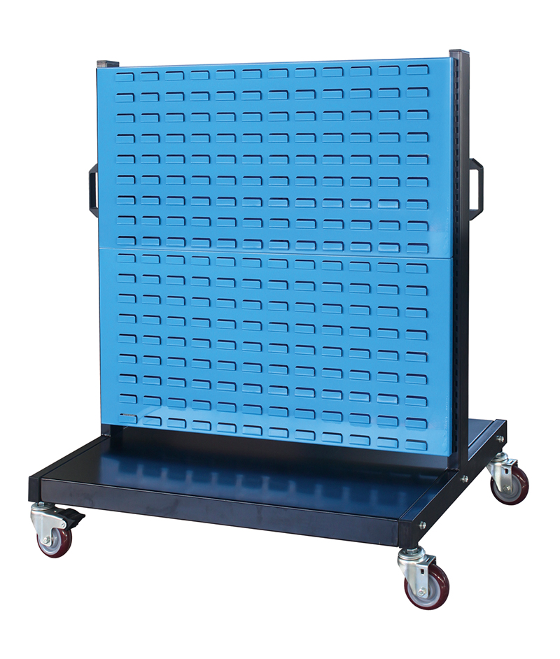 Medium Duty Garage Moveable Material Shelf with 4 Panel