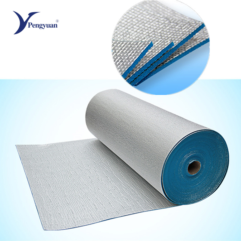 Hot Sale Reflective Fireproof Aluminum Foil XPE Foam Roof Heat Insulation Roll