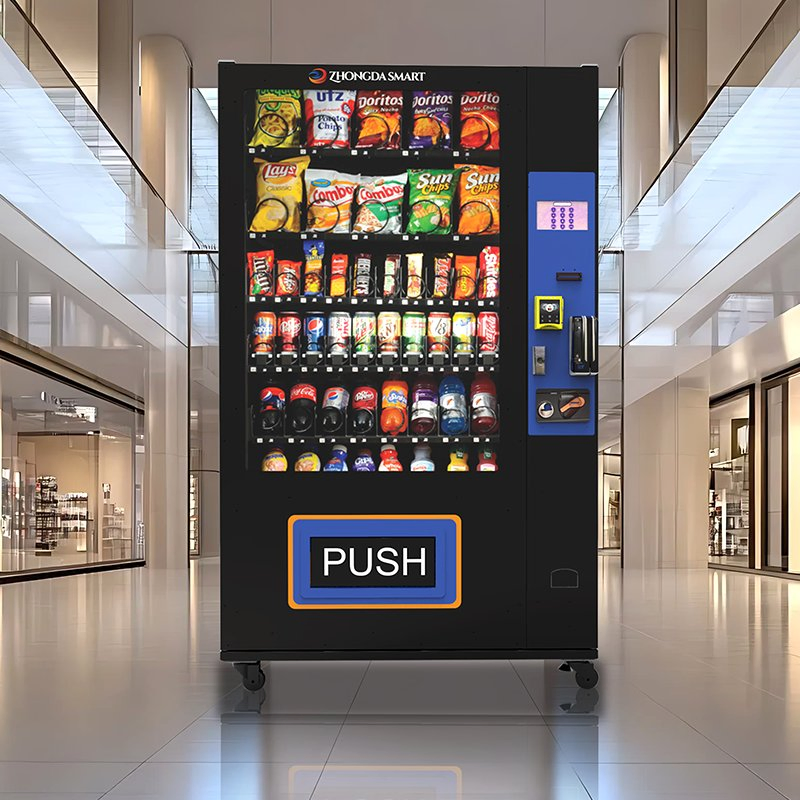 Innovative Products Smart Bagged Self-Service Water Snack Vending Machine Maquina