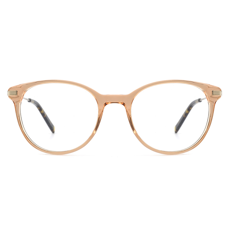 Wenzhou Blue Light Round Slim Prescription Acetate Optical Eyewear Glasses Frame
