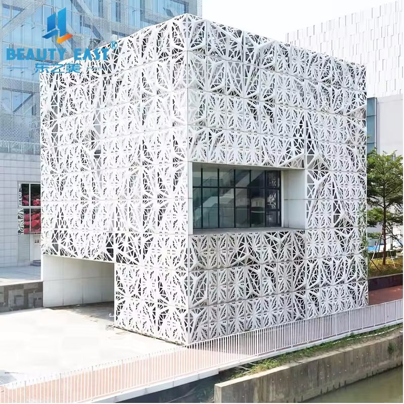All New Aluminum 3D Facade Exterior Laer Cutting Panel for Wall
