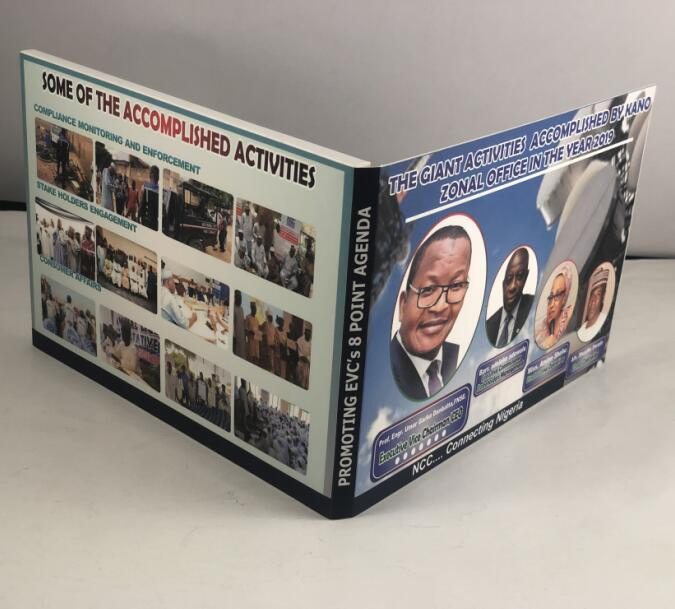 Custom Design LCD Screen Video Book