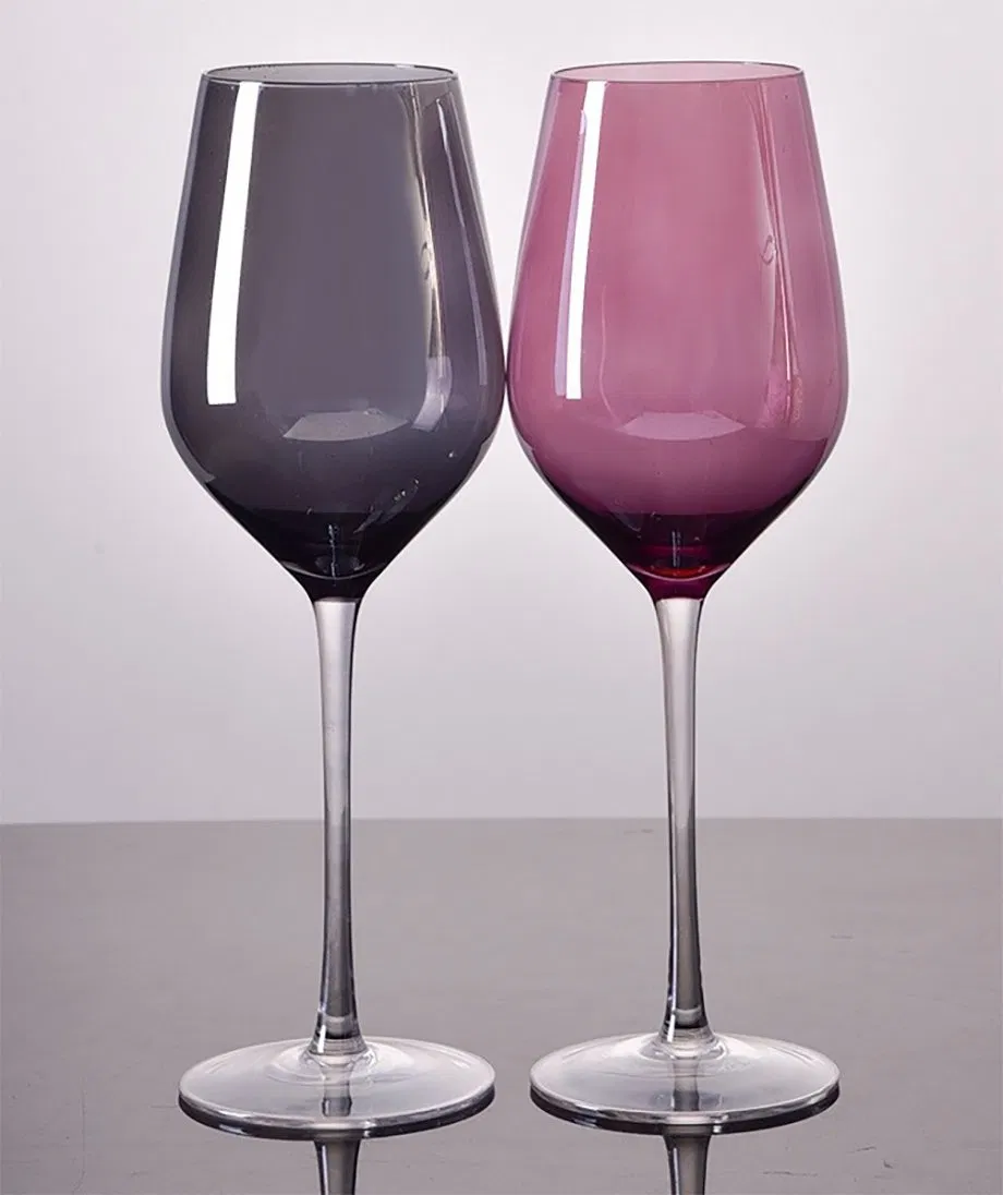 High-Quality Clear Wine Goblet Sparkling Household Red Wine Juice Glass Crystal Glass Champagne Cup
