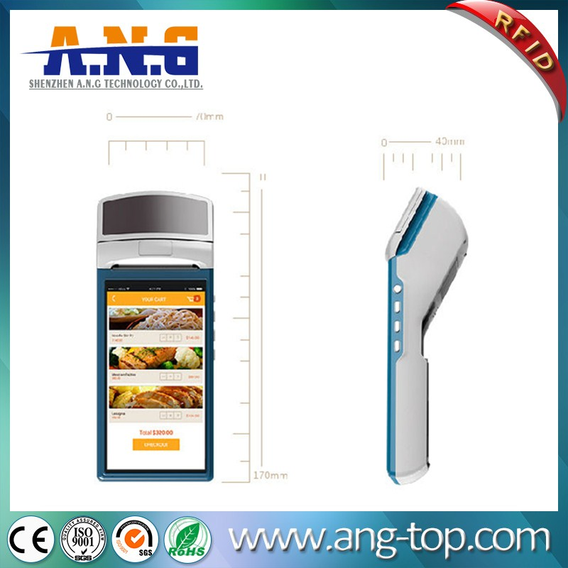 GPRS 3G WiFi NFC Reader Android Smart Handheld Mobile Tablet POS Terminal with Printer