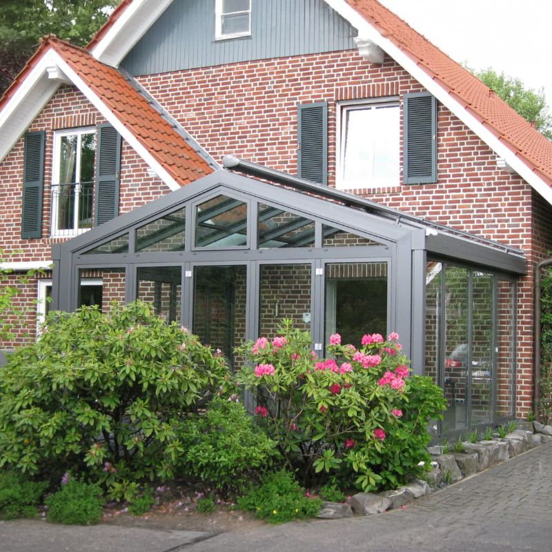 Allseasons Outdoor Aluminum Smart Glass Pool Enclosure Sunroom