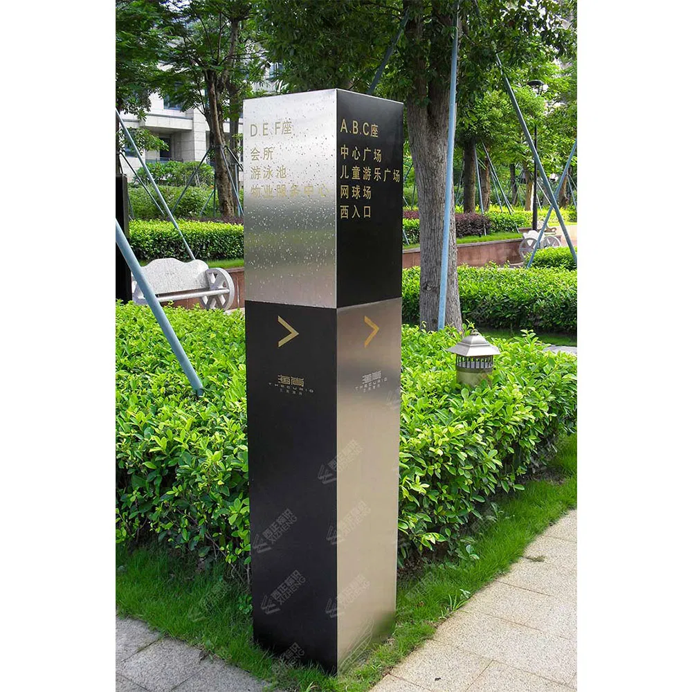 View Larger Imageadd to Compareshareresidential Outdoor Standing Sign Parking Lot Guide Stainless Steel Floor Index Guide Sign Custom-Made