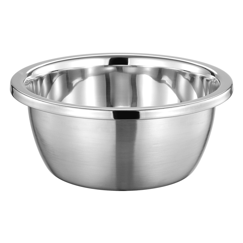 Thickened Stainless Steel Large-Capacity Bowl - Multiple Size Containers