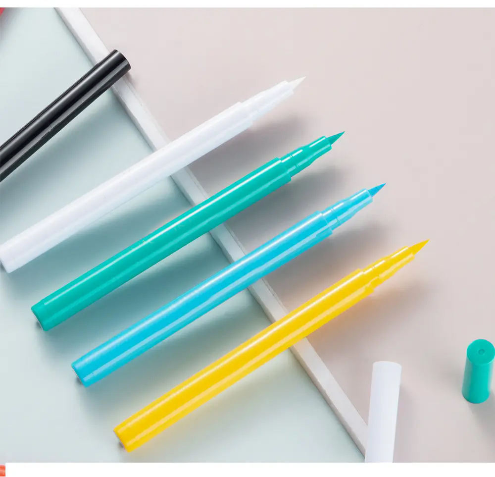 Colored Liquid Eyeliner Vegan Cruelty Free Long Lasting Smooth Eye Liner