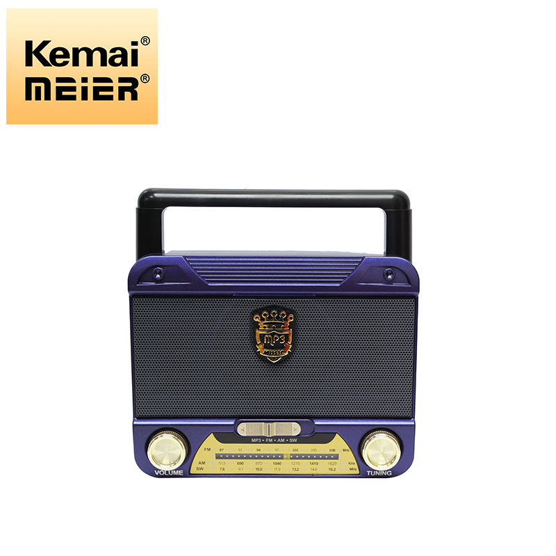 OEM Factory Hot Sale Retro Radio Classic FM Am Sw Portable Radio Bt USB TF Torch Light Built-in Speaker Home Multiband Radio