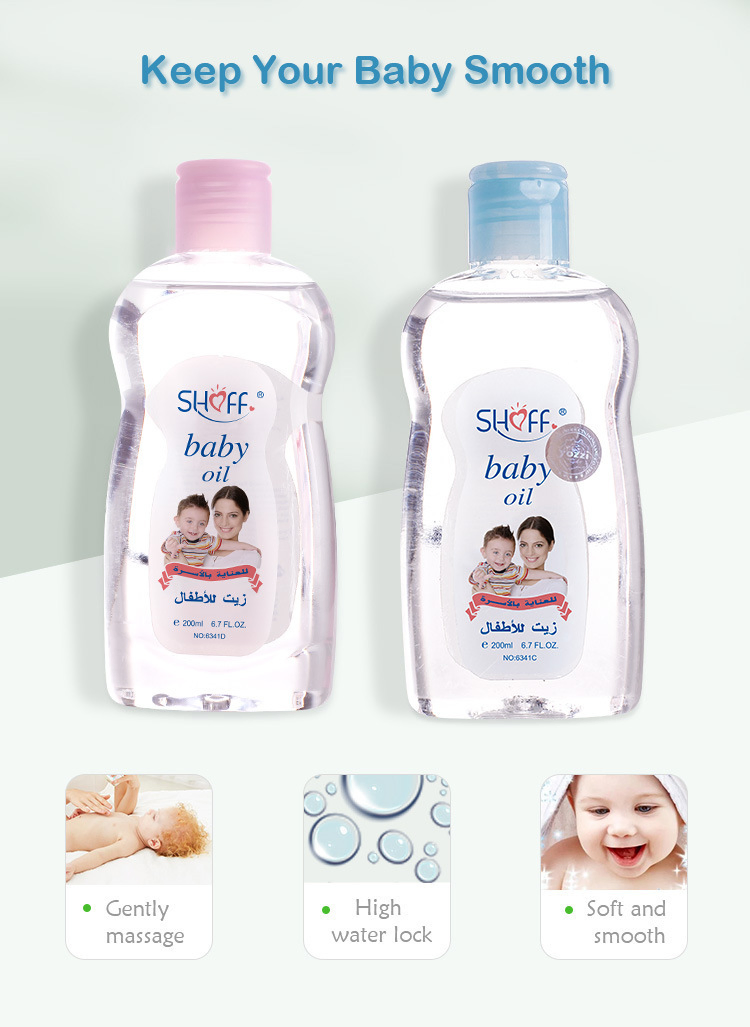 The Manufacturer Produces and Wholesales Baby Care Products Such as 200ml Baby Moisturizing Oil