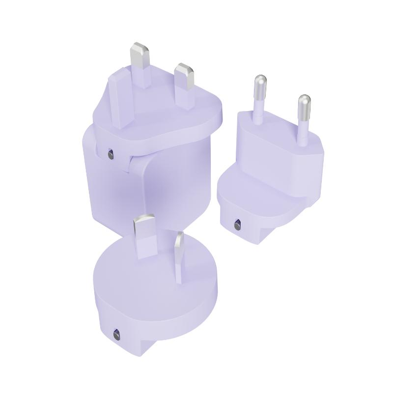 45W USB C Phone Travel Adapter Pd Fast Charger with Us EU Au UK Plug