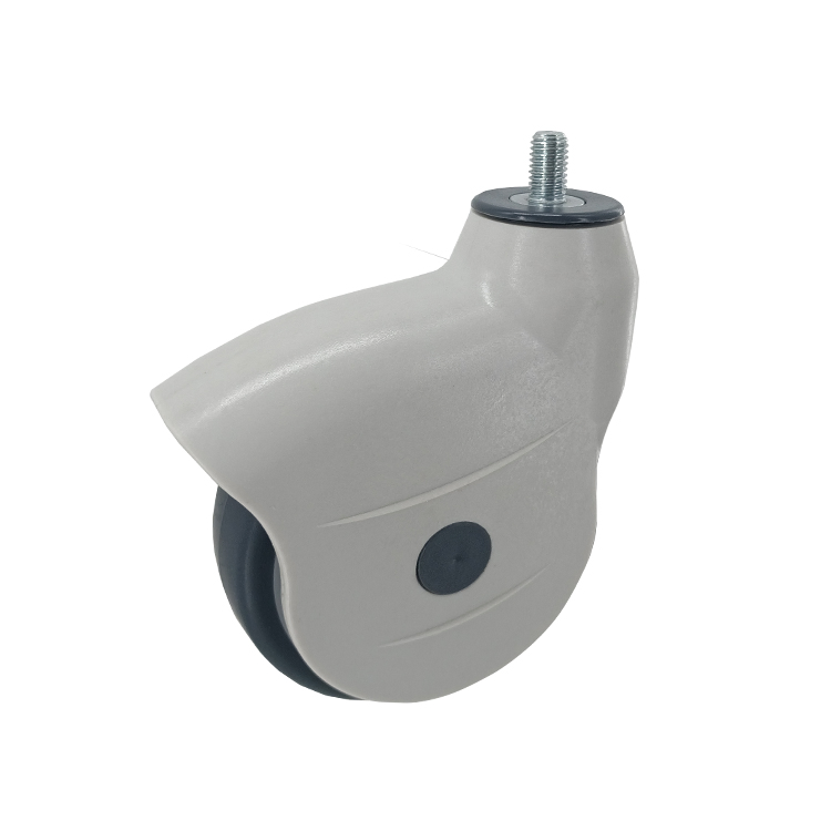 4in High Quality Medical Caster Wheels with Nylon Housing and Screw Swivel with Brake