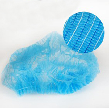 Disposable PP Nonwoven Bouffant Cap Hair Net for Food Industry