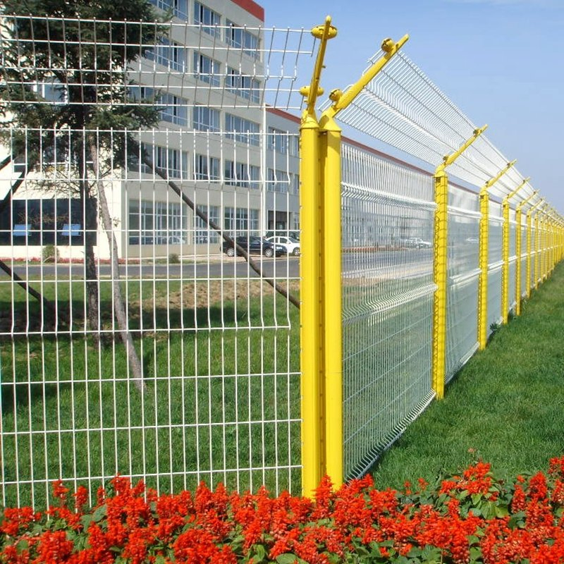Premium 3D Curved Welded Wire Mesh Fence for Security