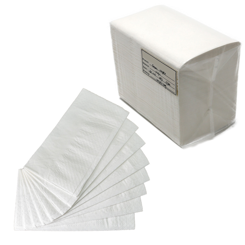 1ply Napkins Paper 23*32 Cm Tissue Napkins 200sheets for Hotel and Kitchen