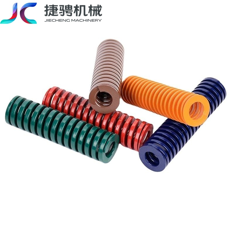 Compression Springs of Light Spring Rate with Rectangular Section (Color Code: Green)
