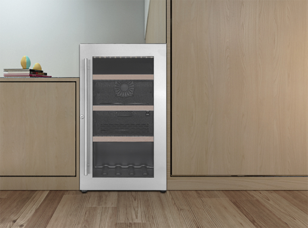 Hot Sale Modern Design Free-Standing Mini Beer Cooler Can Fridge