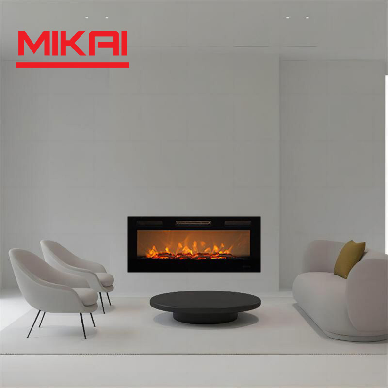 Modern 1500W Infrared Heating Electric Bedroom Indoor Home Space Desktop Fire Place Stove Heater Electric Fireplace for Living Room