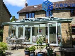 Chinese Factory Outlet Factory Price Newly Designed Aluminum Alloy Sunroom with Low-E Double Tempered High Quality Glass