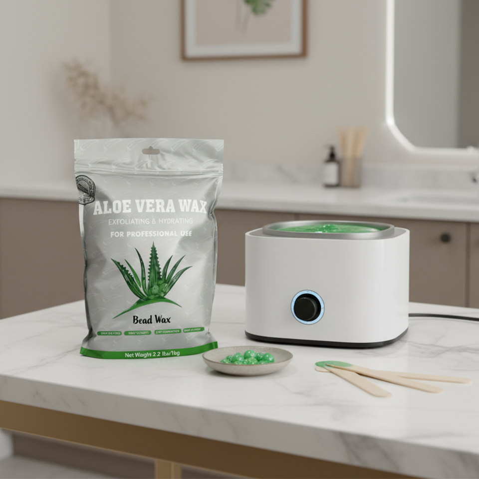 Aloe Vera Wax Beans: Gentle & Effective