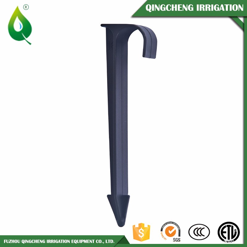 Black Barbed Male Threaded Connector Drip Pipe