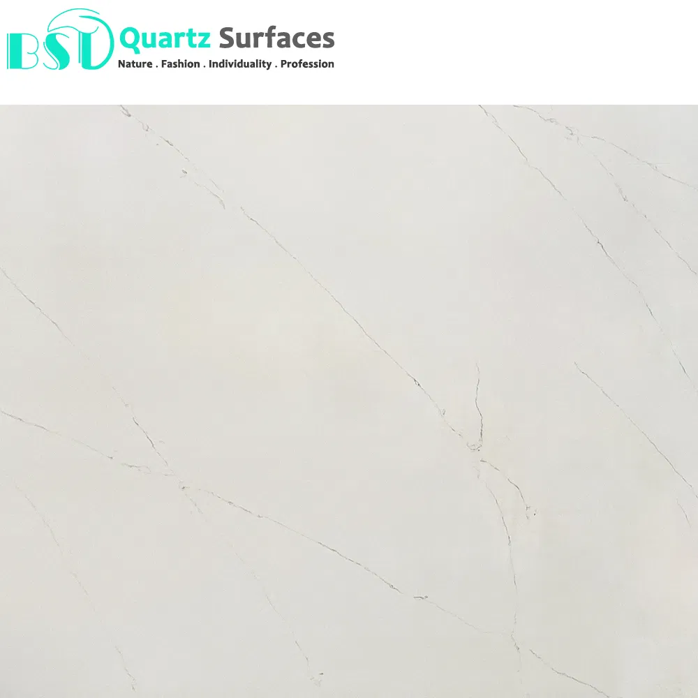 20mm Thick Fabricated White Quartz Vanity Tops