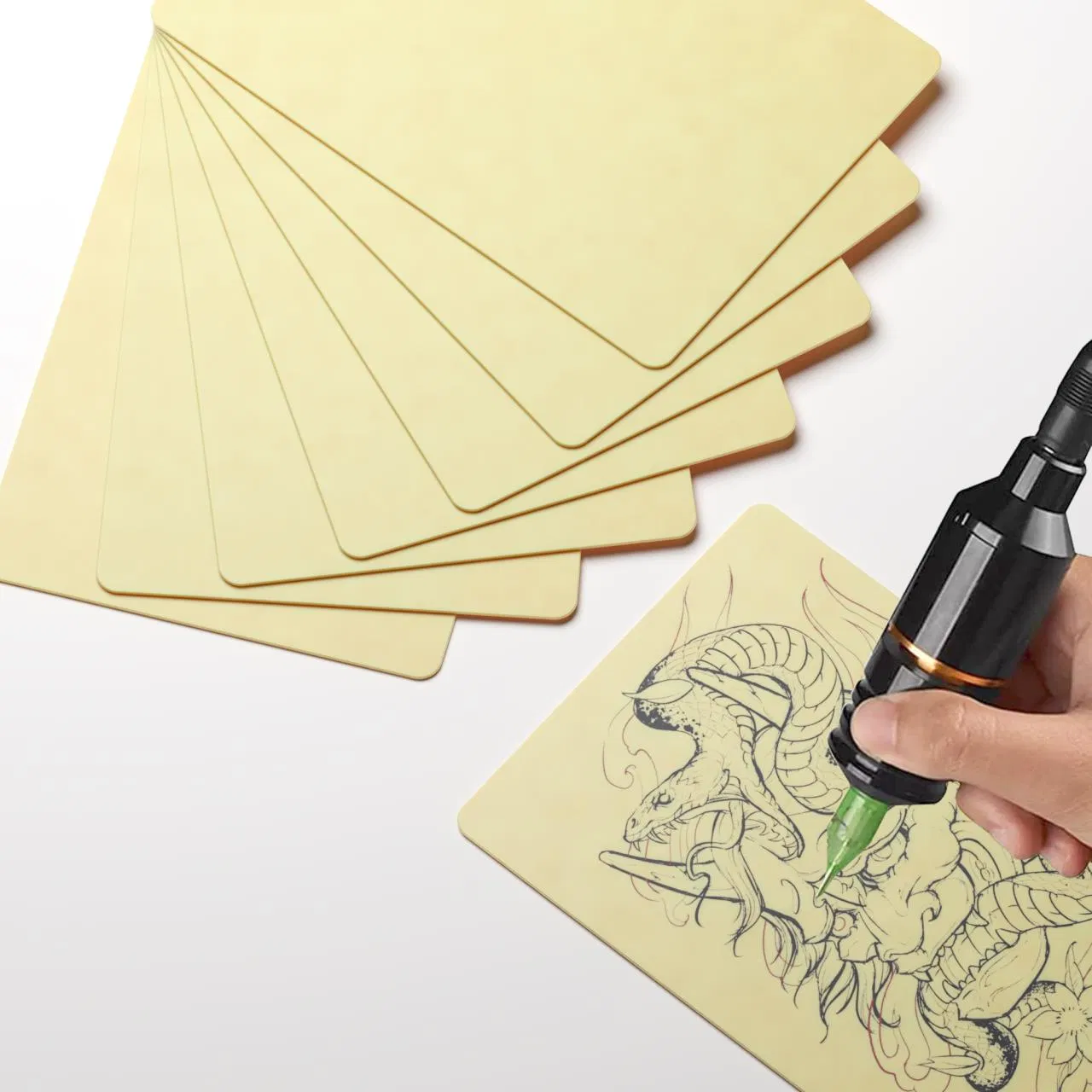 Silicone Tattoo Practice Leather Tattoo Eyebrow Embroidery Practice Artificial Silicone Practice