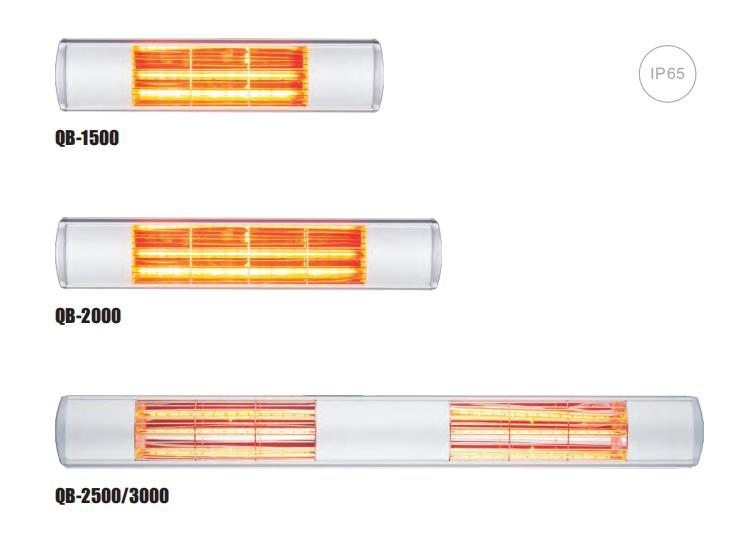 Infrared Heating Lamp Electric Indoor Outdoor Patio Heater Infrared Carbon Tube Heater Quartz Heating Tube Heater for Heating