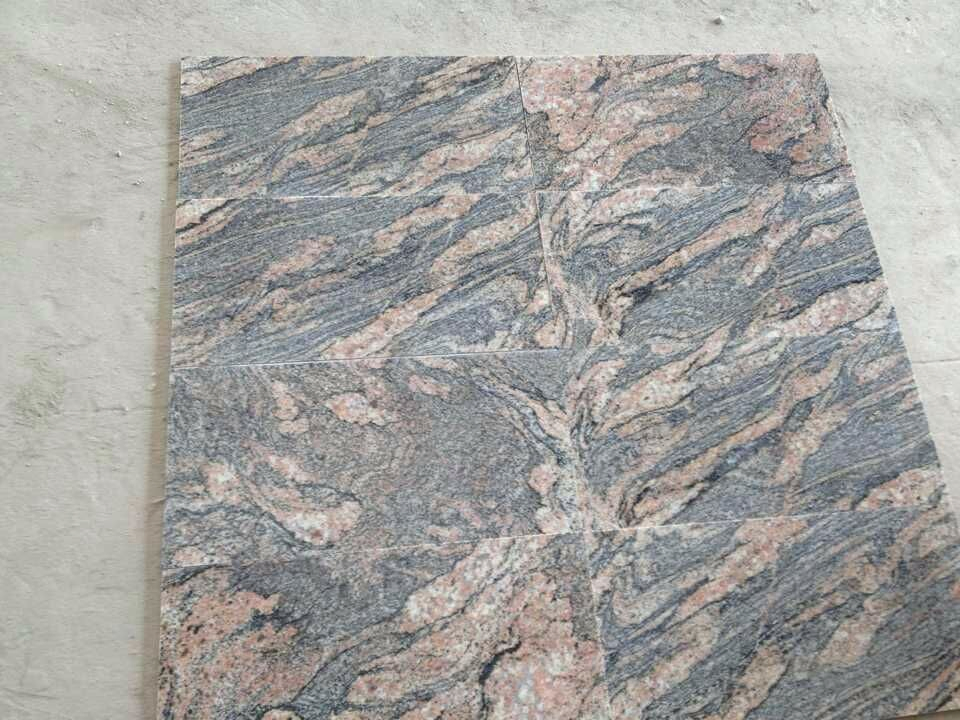 Cheap India Natural Steel Grey Granite for Countertop