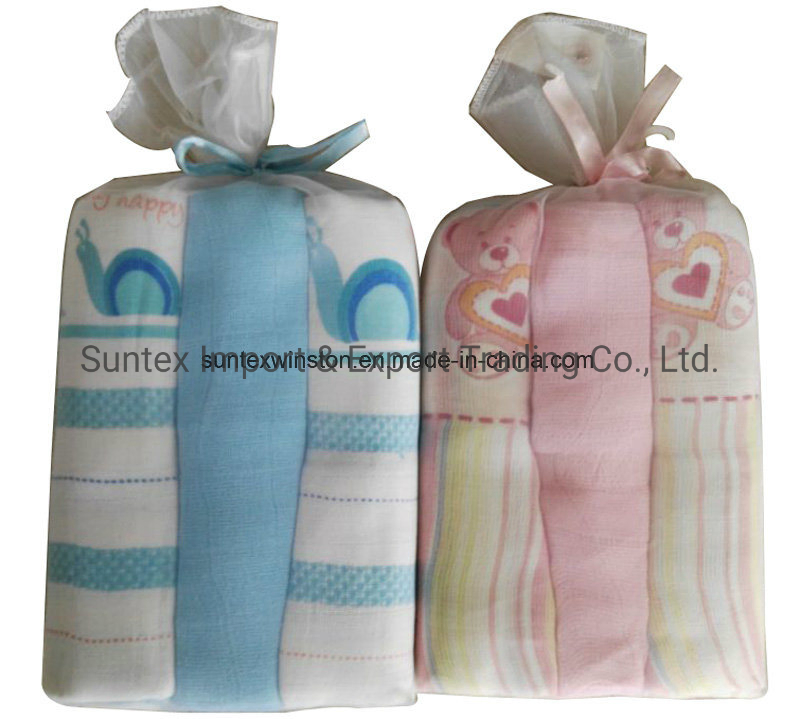 100% Cotton Muslin Baby Diapers China Supplier