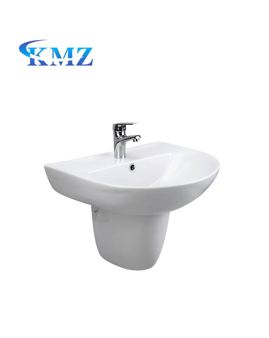 Керамическая подвесная раковина для ванной