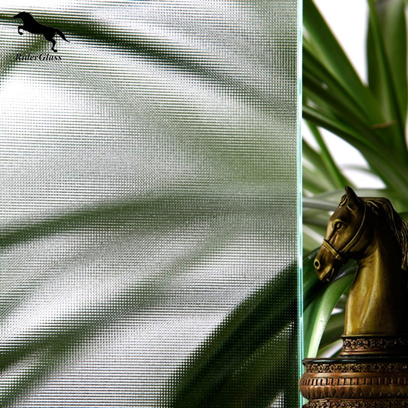 3mm 4mm 5mm 6mm Clear Mistlite Patterned Figured Glass