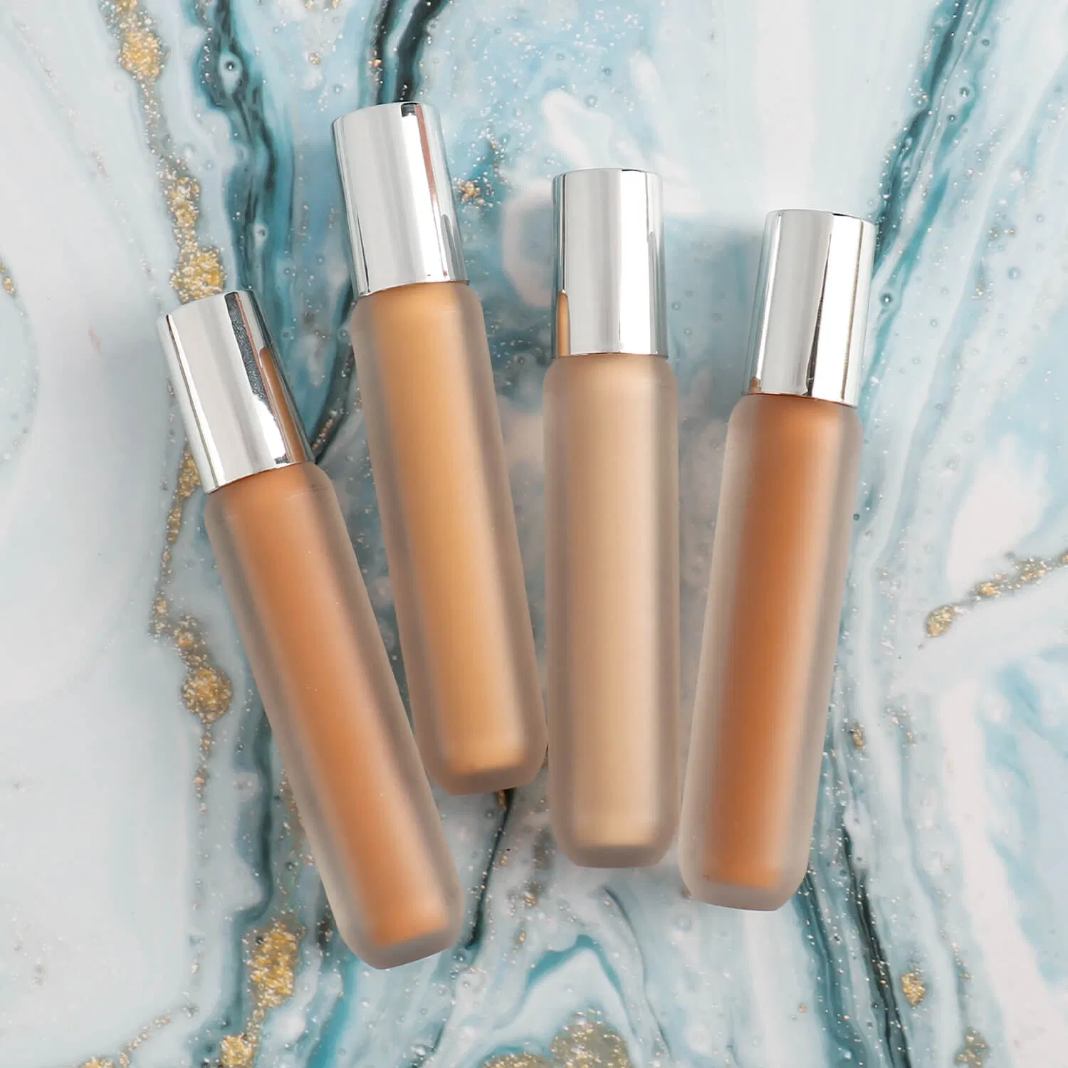 Cross-Border Waterproof Anti-Sweat Lasting Concealer Liquid Cover Dark Circles
