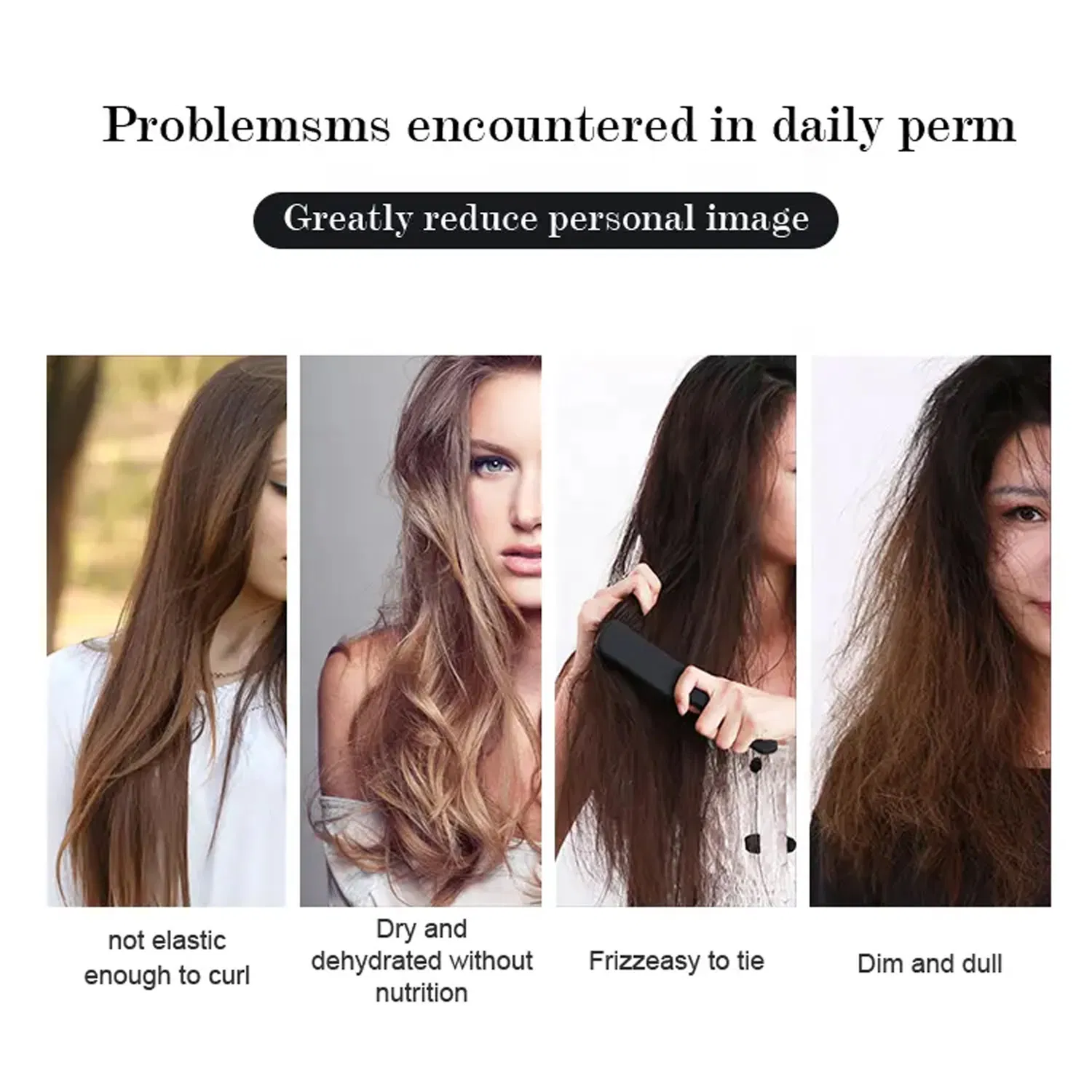Professional Down Perm Natural Hair Curling Cream