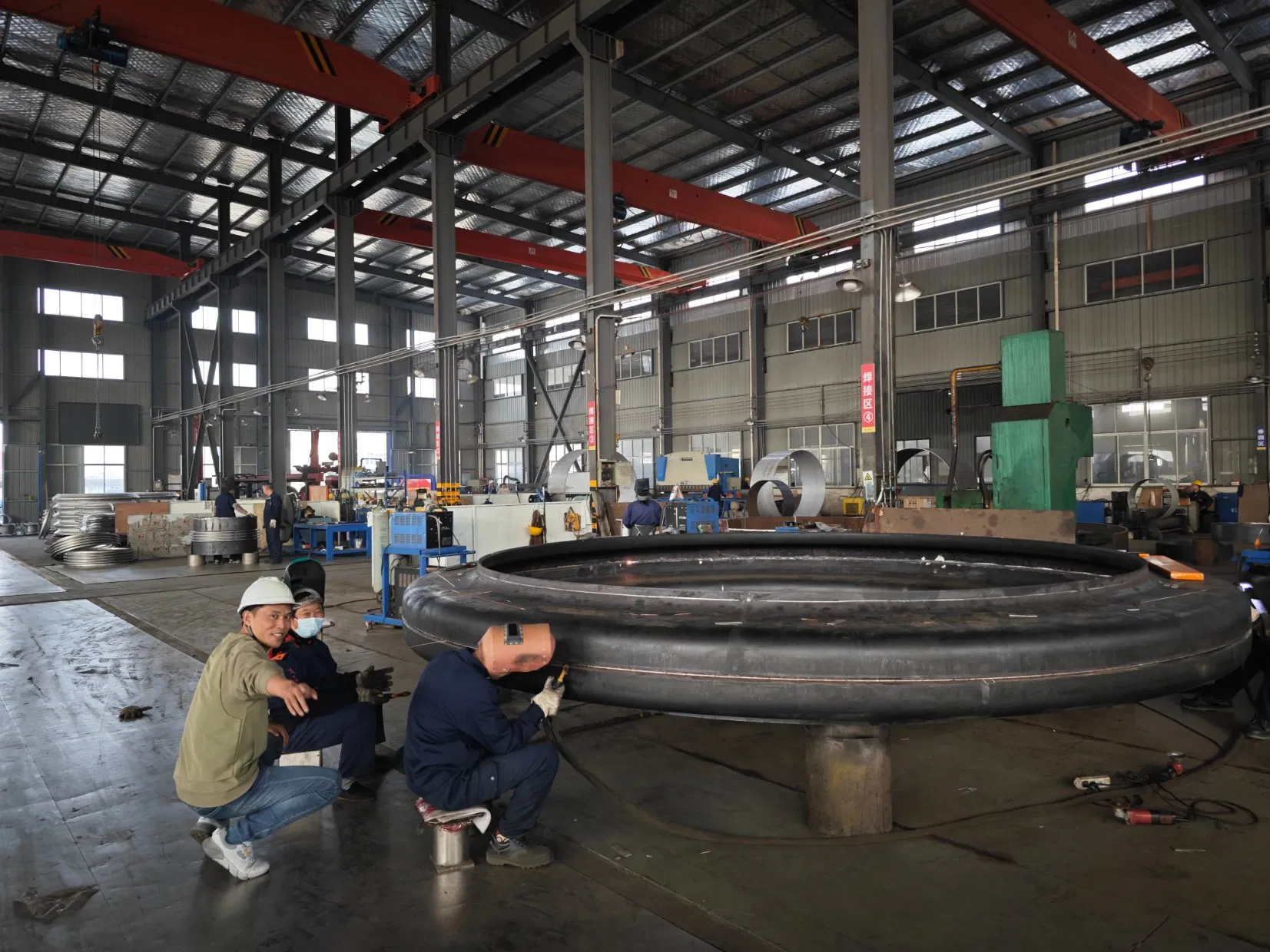 ASME Certificated Big Size Heavy Duty Carbon Steel Compensation Compensator Expansion Joint