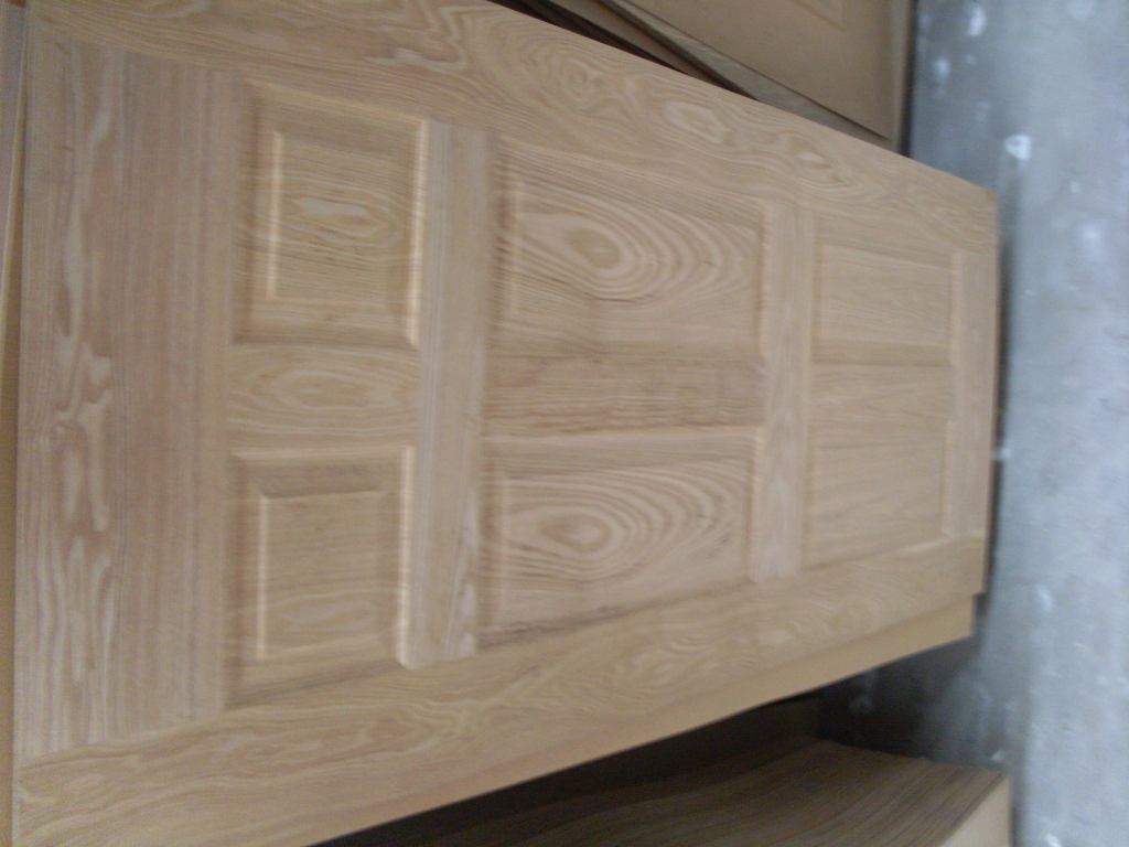Natural Veneer and Melamine HDF Core Doorskin