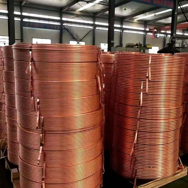 C12200 ASTM B280 Copper Tube T2 Capillary Copper Coil for Condensation