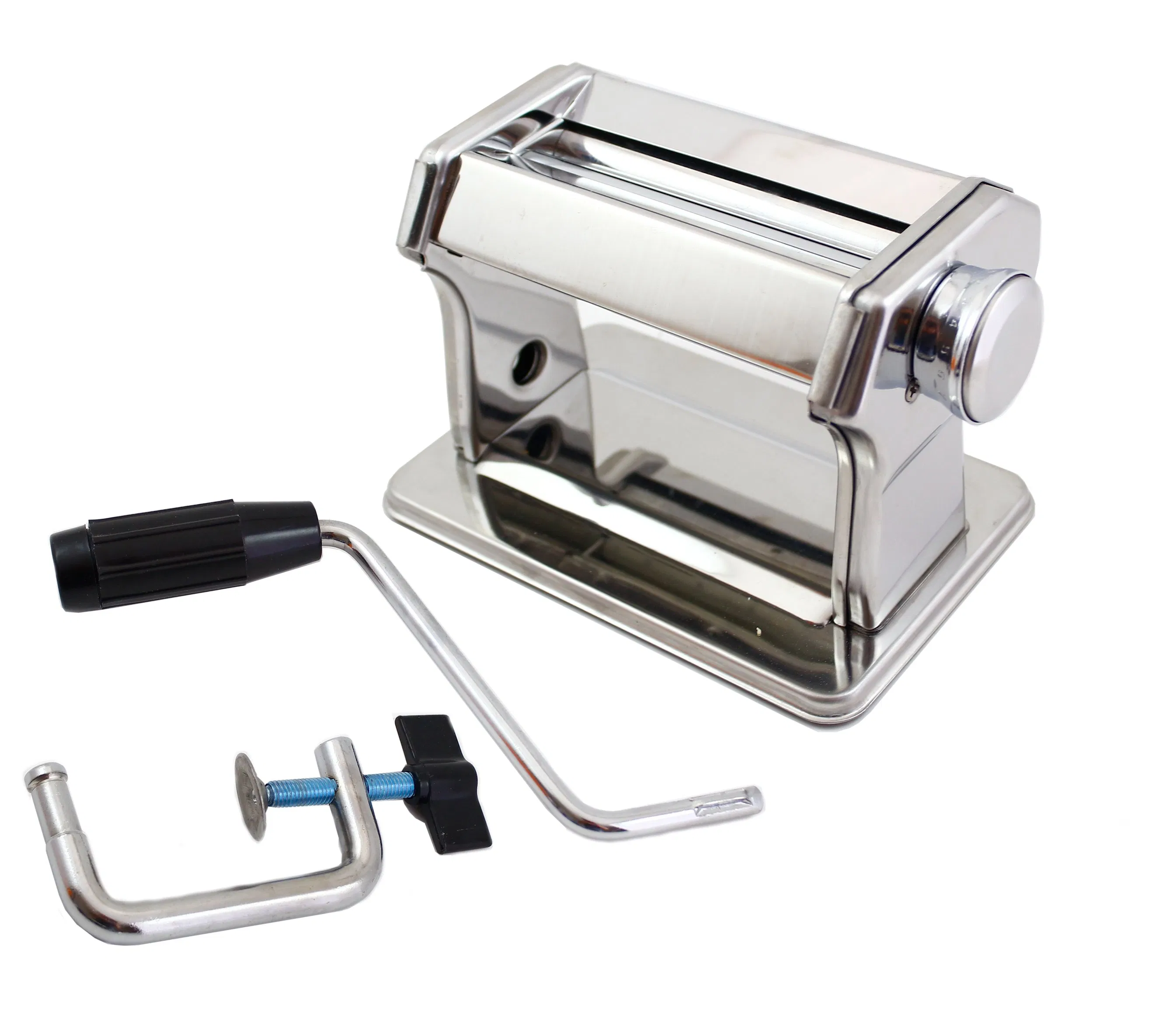 Stainless Steel Manual Fresh Noodle Maker Machine for Home Use