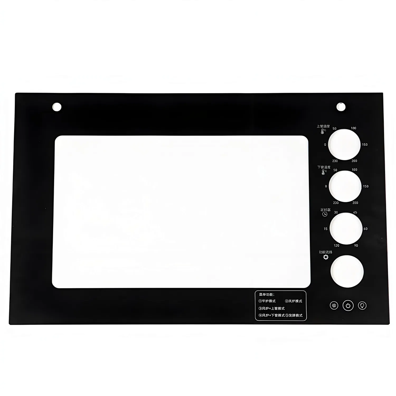 6mm 4 Burner 5 Burner Kittchen Applaince Tempered Glass