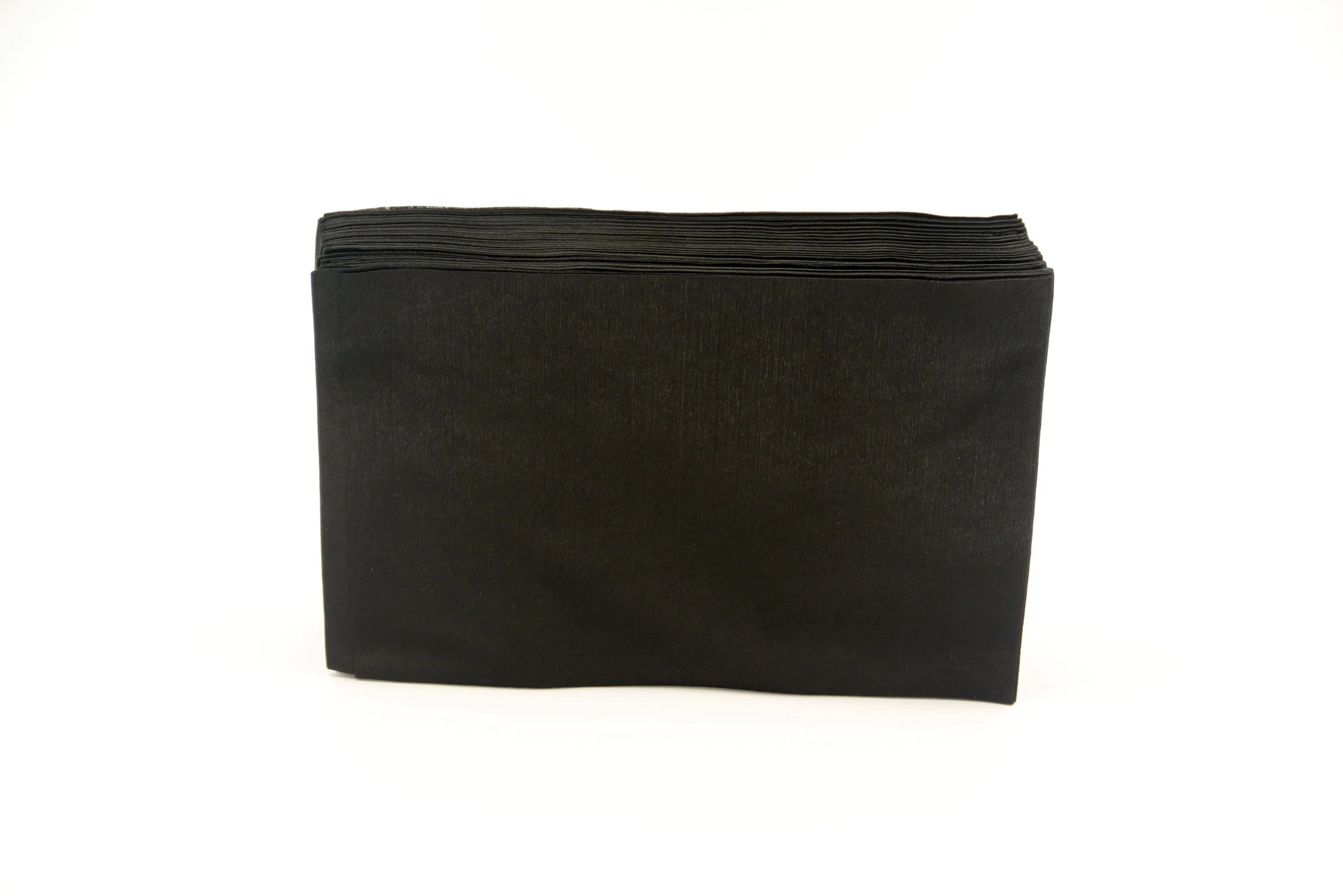 OEM Premium Quality Care Use Portable Disposable Hair Bath Black Towels for Salon