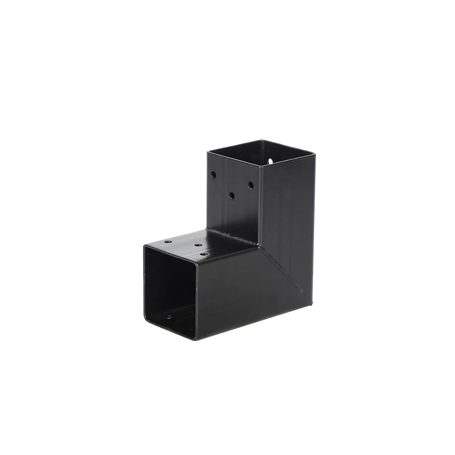 Black Wooden Connecting Pergola Brackets for Outdoor 4X4 6X6 Gazebo Frames