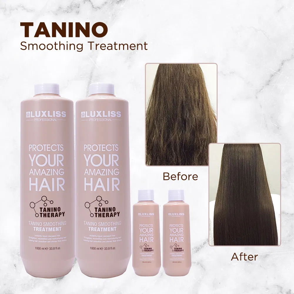 Luxliss Private Label Wholesale Moisture Hair Cream Tanino Treatment Hair Straightening Cream