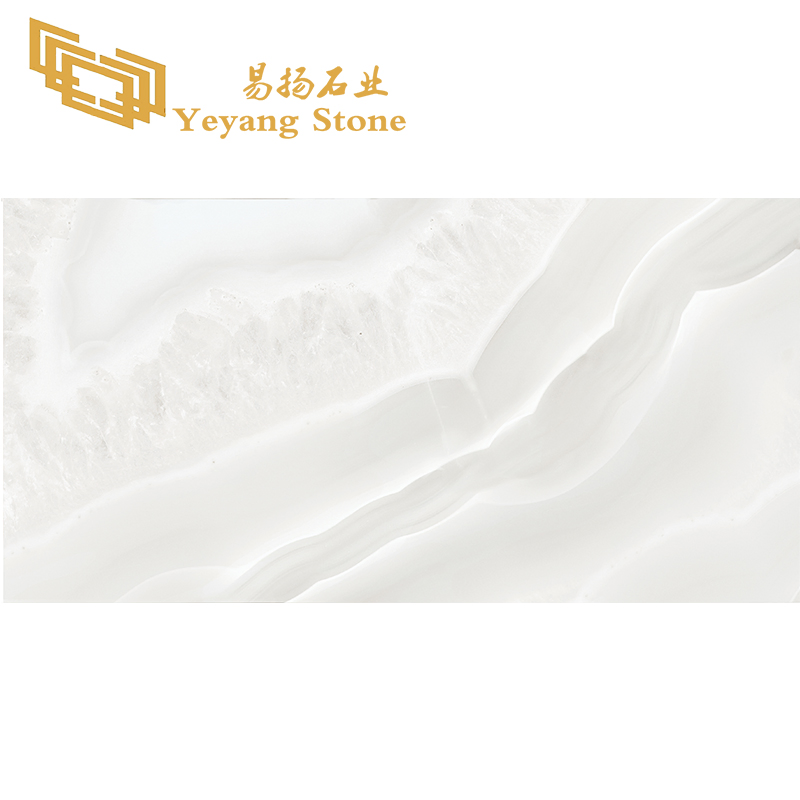 White Onyx Stone Artificial Marble Slabs Sintered for Bathroom Wall/Flooring/Tiles Wholesale Price
