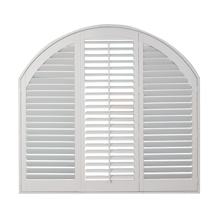 Custom Triangle Round Hexagon Arch Shaped Shutters Fit Your Unique Windows Treatment