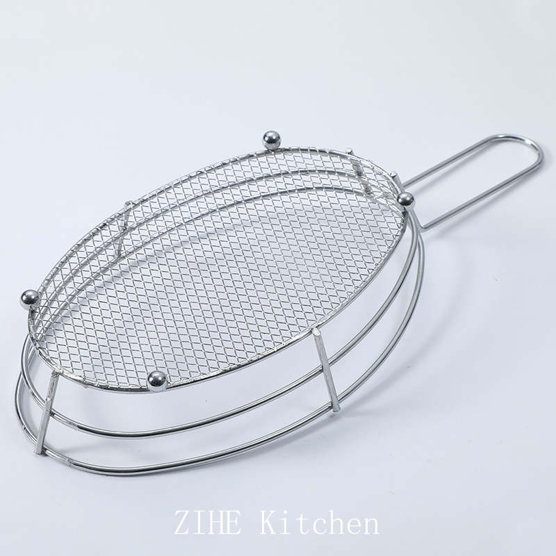 Mini Fry Basket American Snack Food Basket Electroplated French Fry Frame