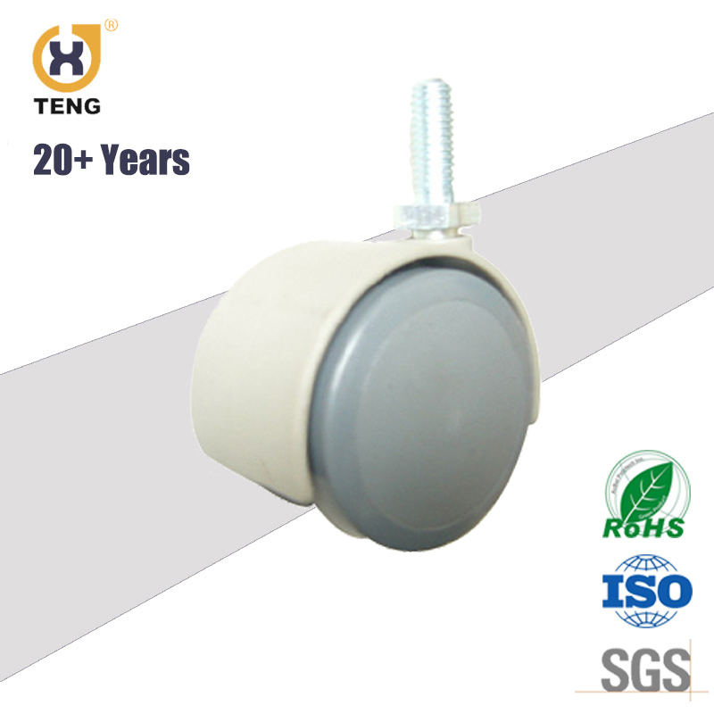 2.5inch Swivel Dual-Wheel Caster Medical Table Wheel