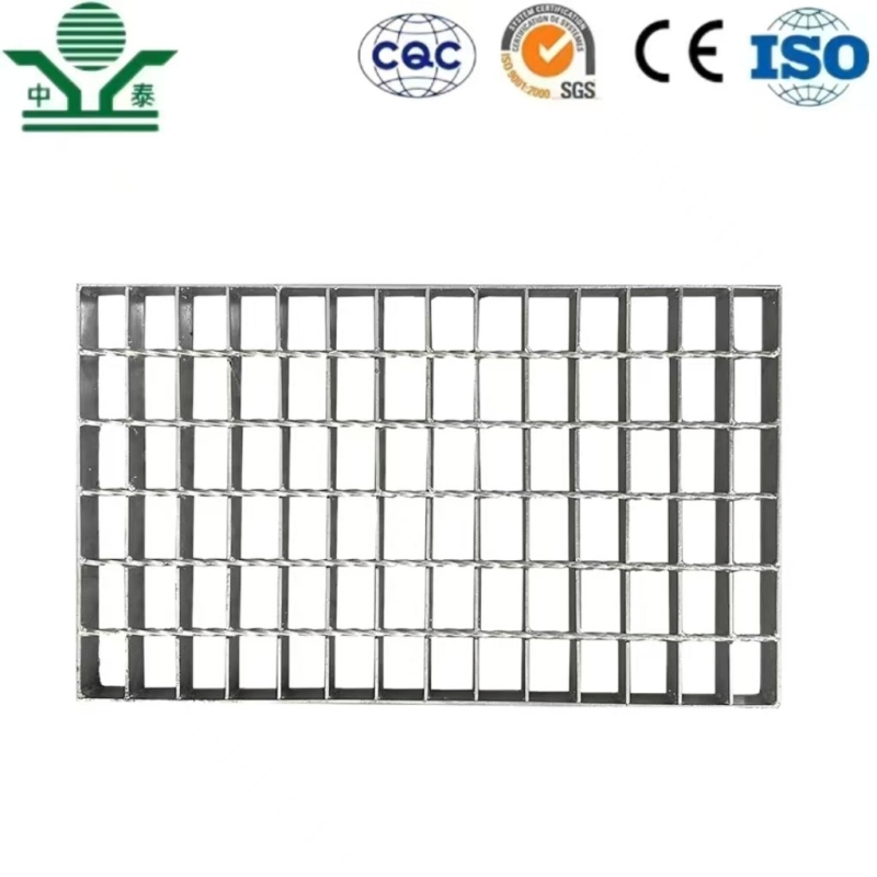 Zhongtai Galvanized 30mm Bearing Bar Pitch High Strength Drain Steel Grating