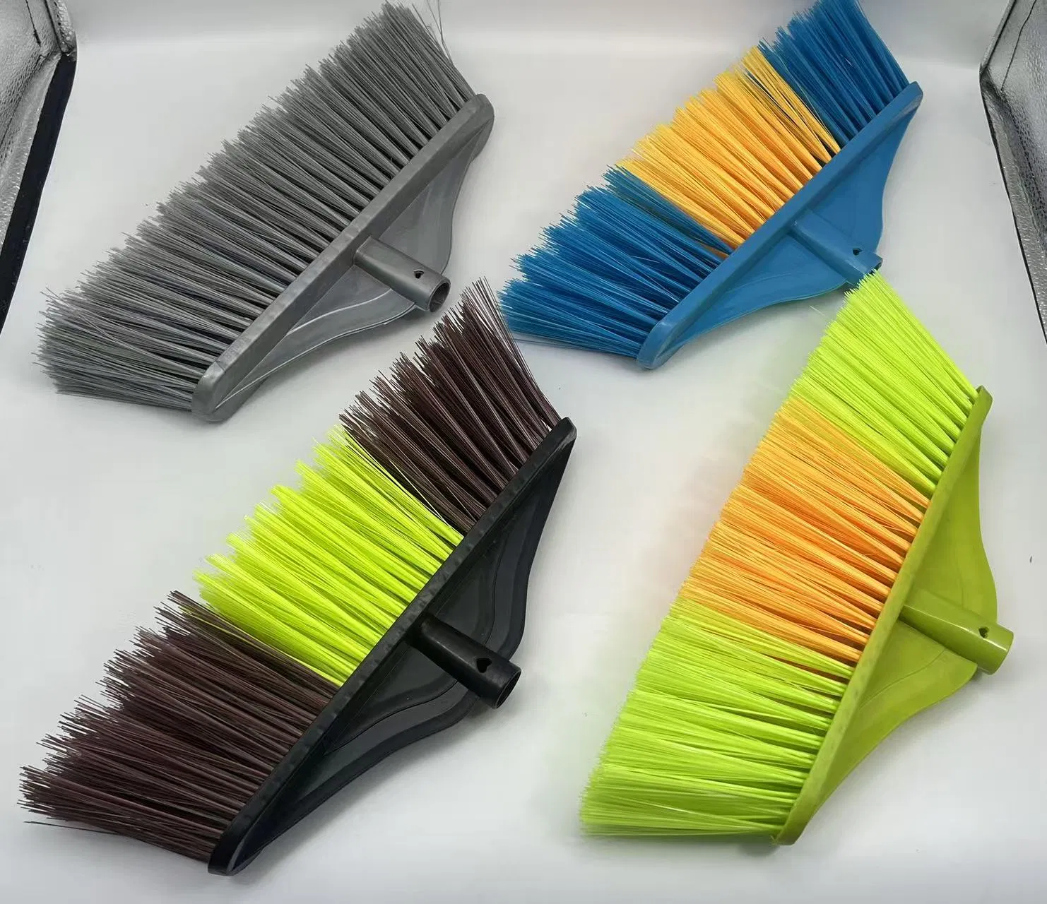 Easy Clean Indoor Broom and Dustpan Set for Effortless Sweeping